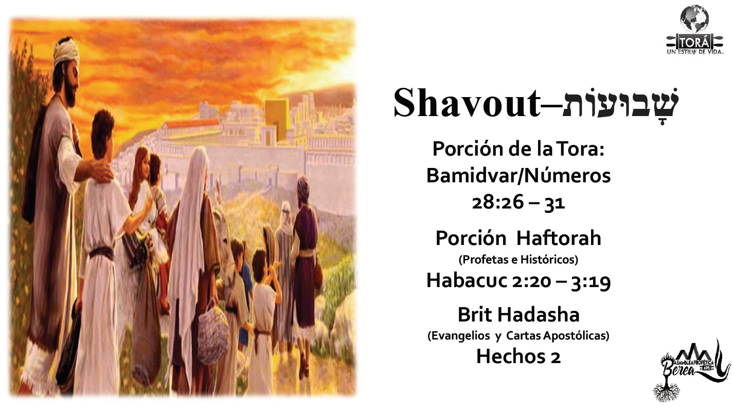 2022-2023 Parasha "Shavuot"